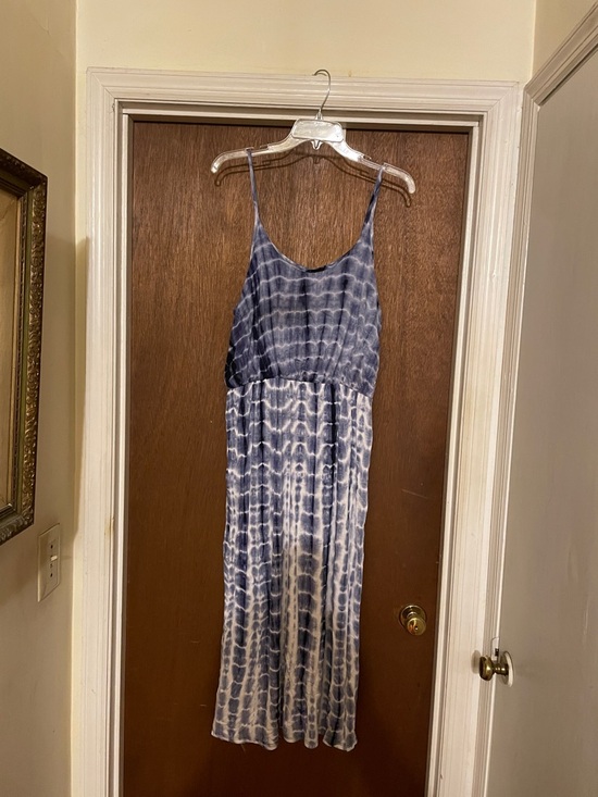 Olivia Rae Dresses & Skirts - Olivia Rae Blue Tie-Dye Spaghetti Strap Maxi Dress